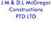 McGregor J.M.  D.L. Constructions Pty Ltd - Builders QLD