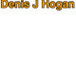Hogan Denis J - Builders QLD